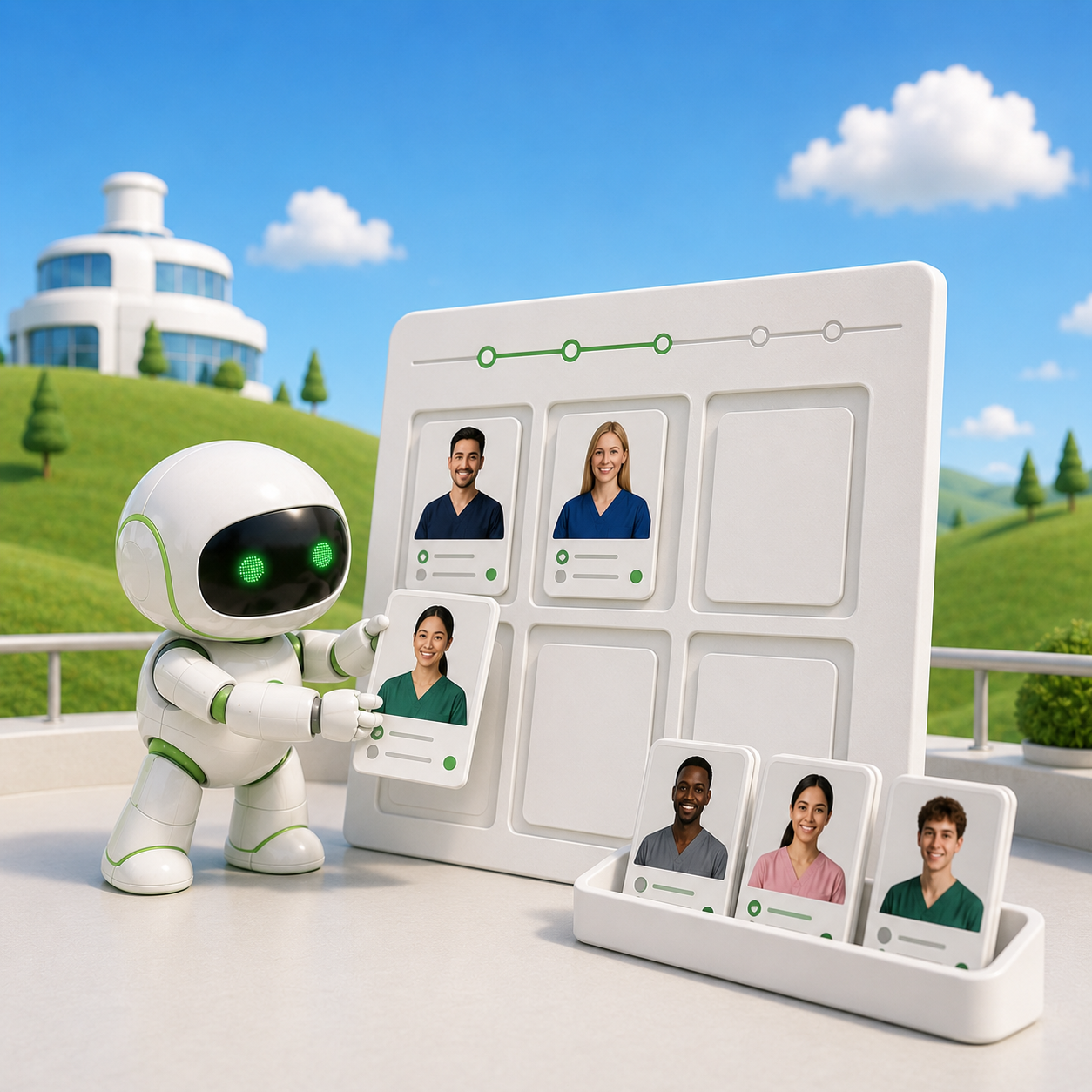 Teambridge matching qualified staffing candidates to open work