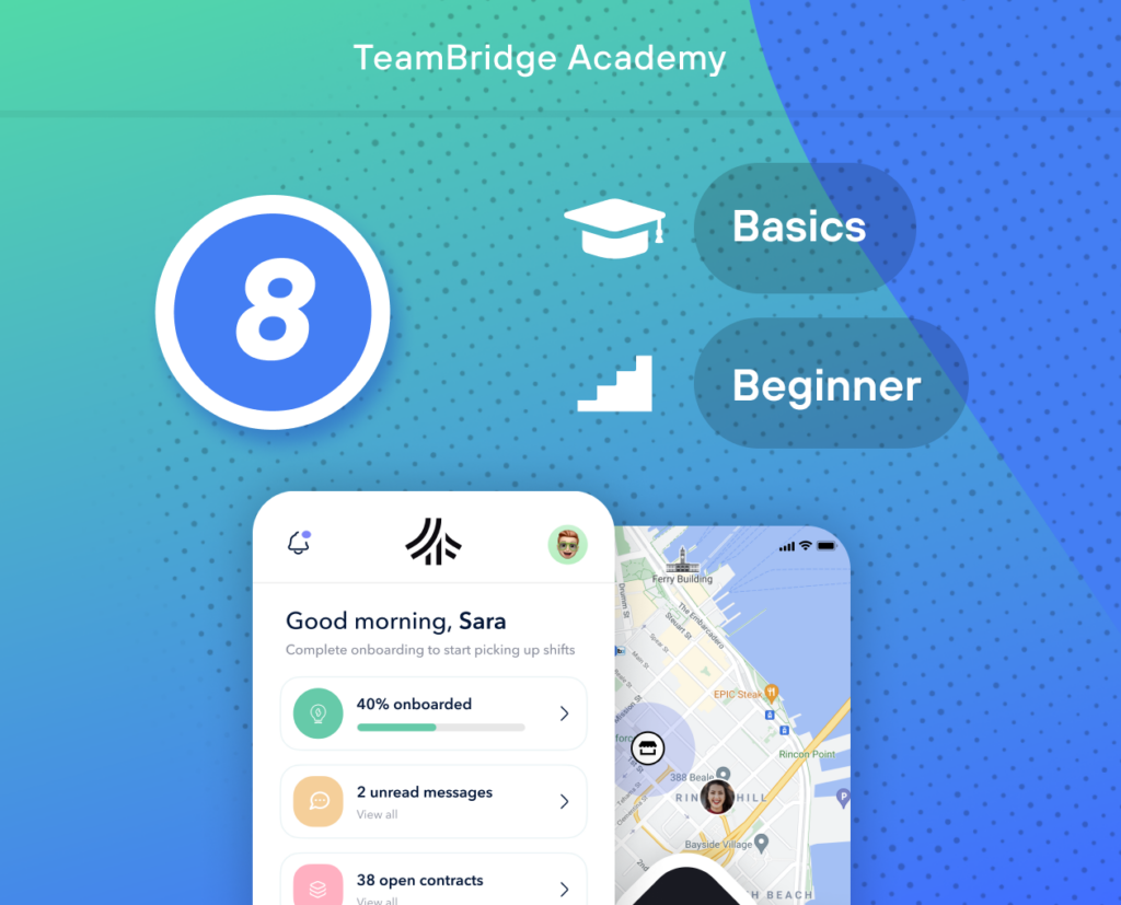 Navigating the TeamBridge Mobile App